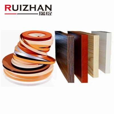 Ruizhan 3mm PVC Solid Flexible Edge Banding Trim Tape Belt Strip for Furniture and Office