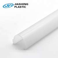 Top level durable Transparent shower door seal strip/ Weather PVC plastic profile