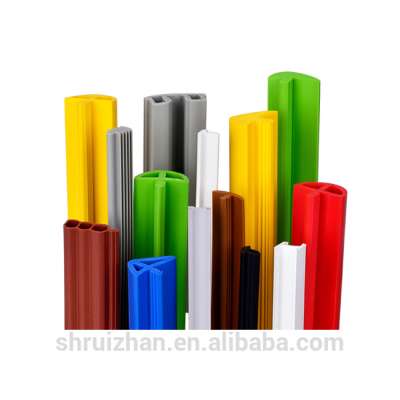 PVC plastic t shape molding edging trim