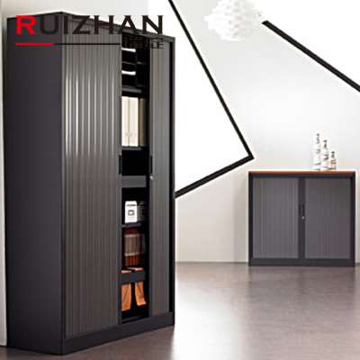 Ruizhan Shutter Cabinet Roller Cupboard Plastic Slat Horizontal Tambour Vertical Door