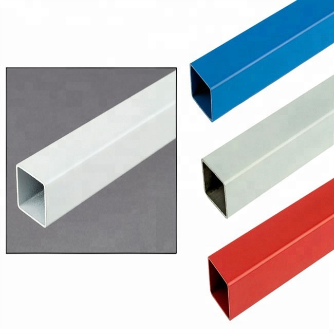 Ruizhan Customized Square Plastic Profile Polyethylene Pvc Square Pipes