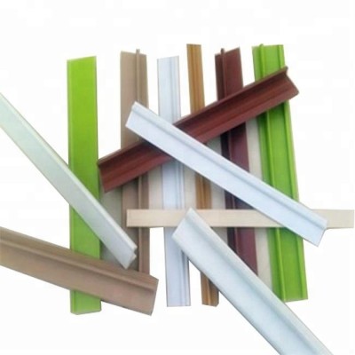 T U Profile Transparency 50mm PVC Trim Raw Material PVC Edge Banding For Pvc Foam Board